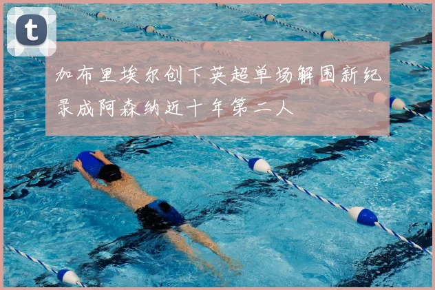 加布里埃尔创下英超单场解围新纪录成阿森纳近十年第二人