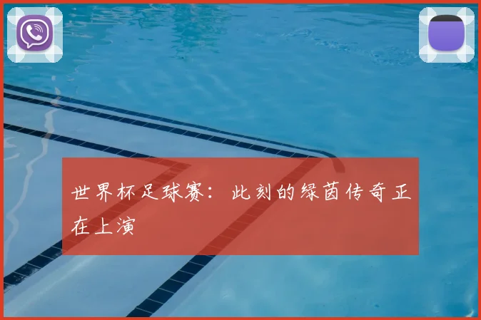 世界杯足球赛：此刻的绿茵传奇正在上演